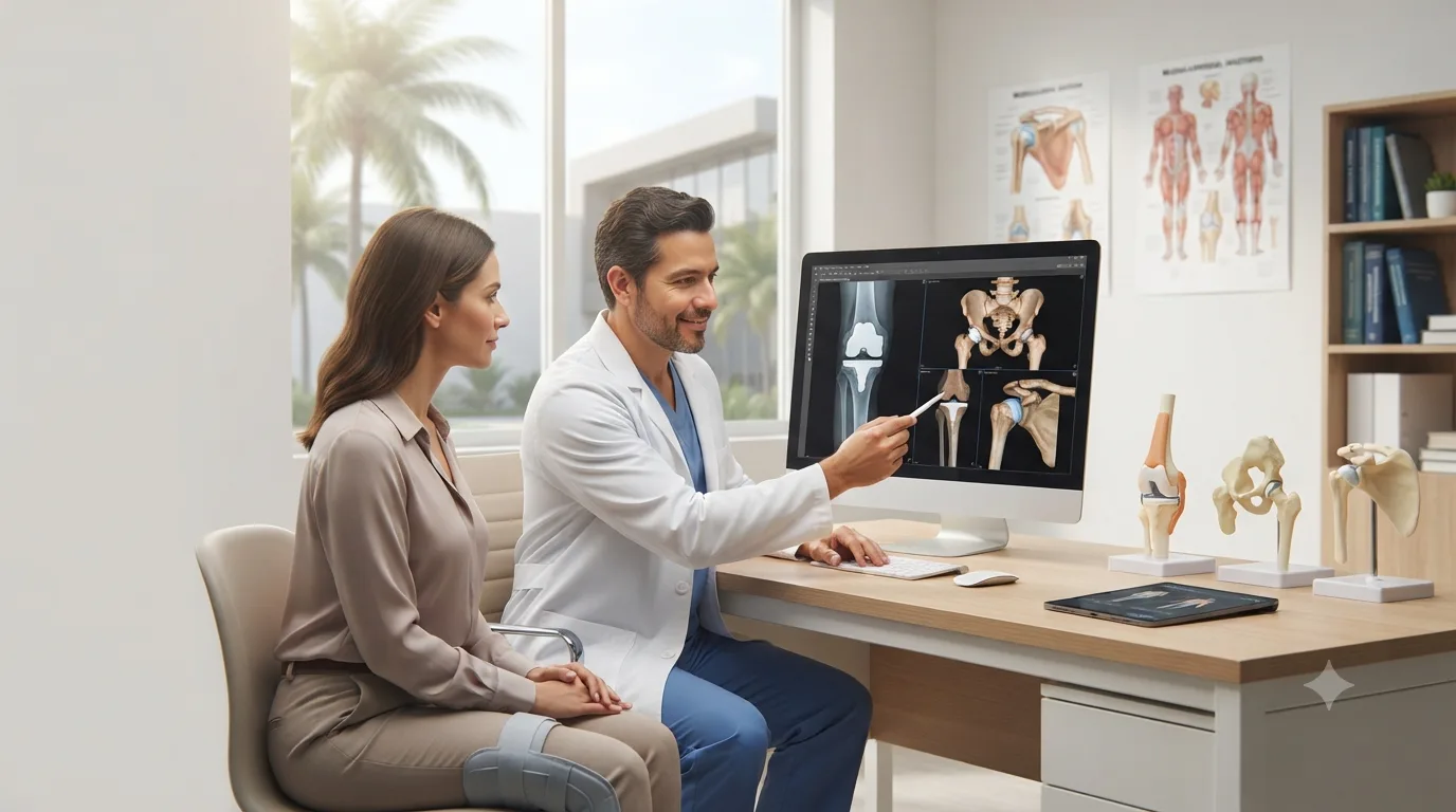 Consulta para reemplazo articular con prótesis de rodilla, cadera y hombro en Culiacán Sinaloa